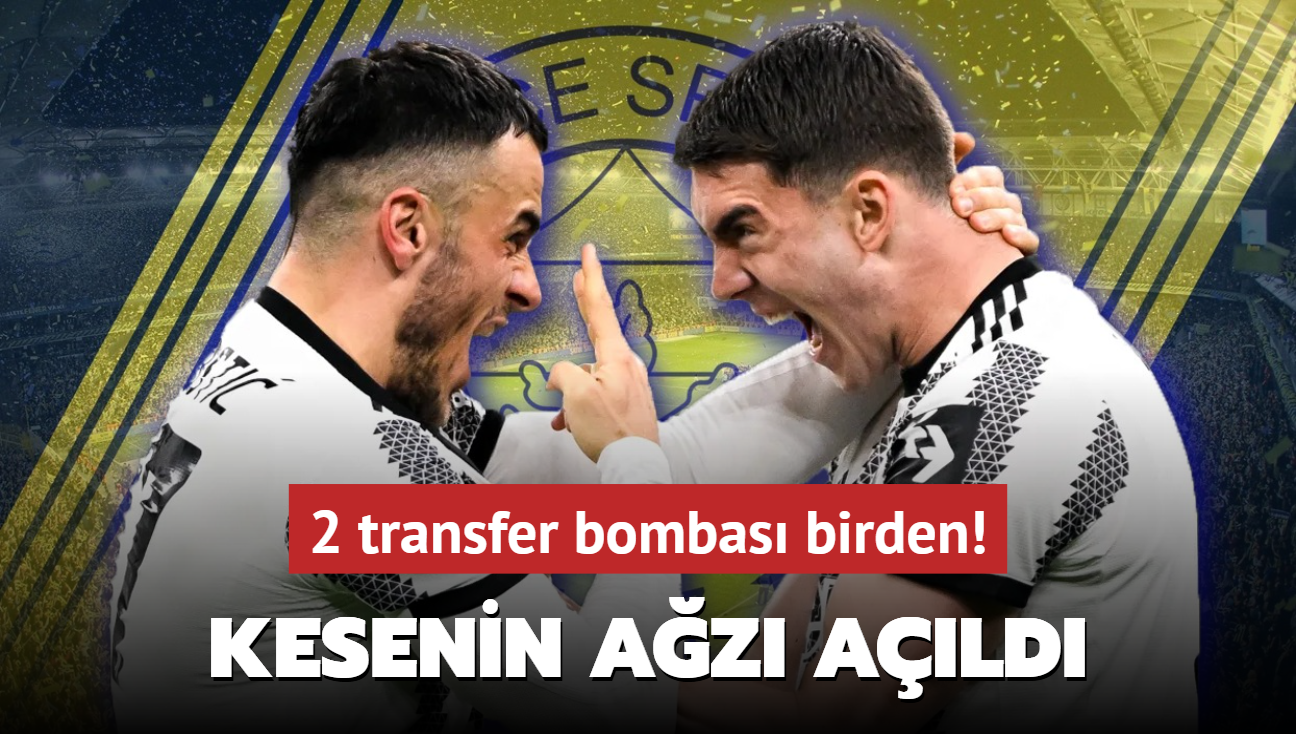 Fenerbahe kesenin azn at! 2 transfer bombas birden