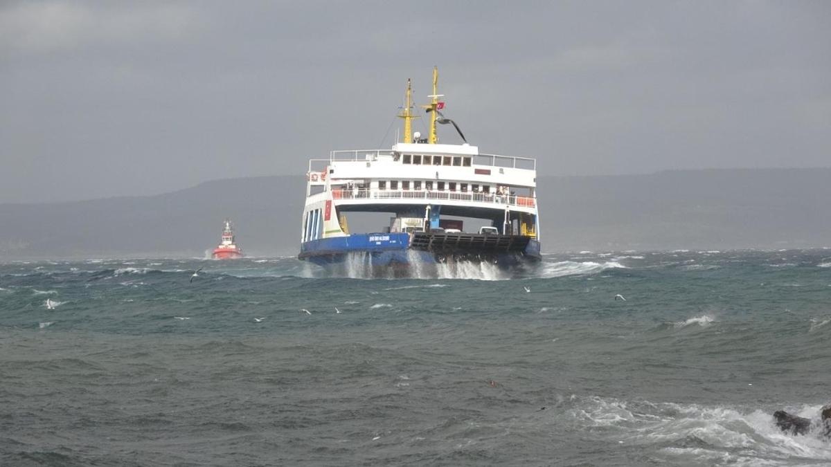 Bozcaada feribot hattna frtna engeli