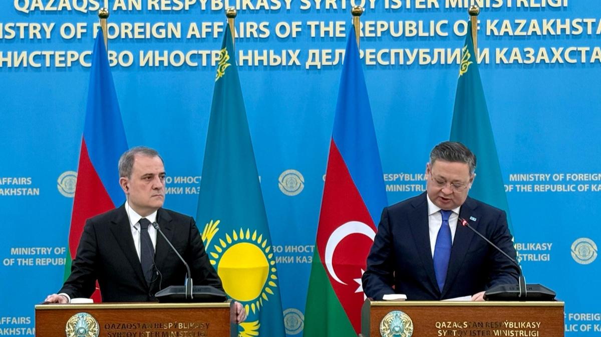 Kazakistan ile Azerbaycan 2025-2026 dnemi eylem plann imzalad