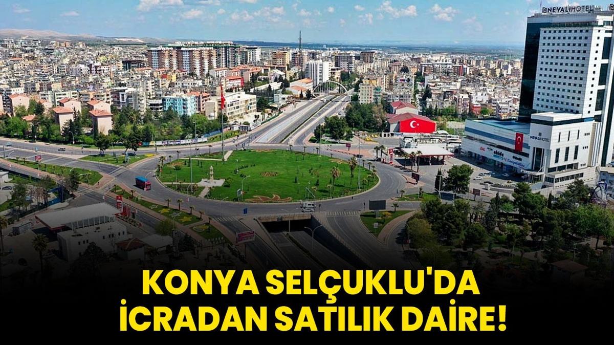Konya Seluklu'da icradan satlk daire!