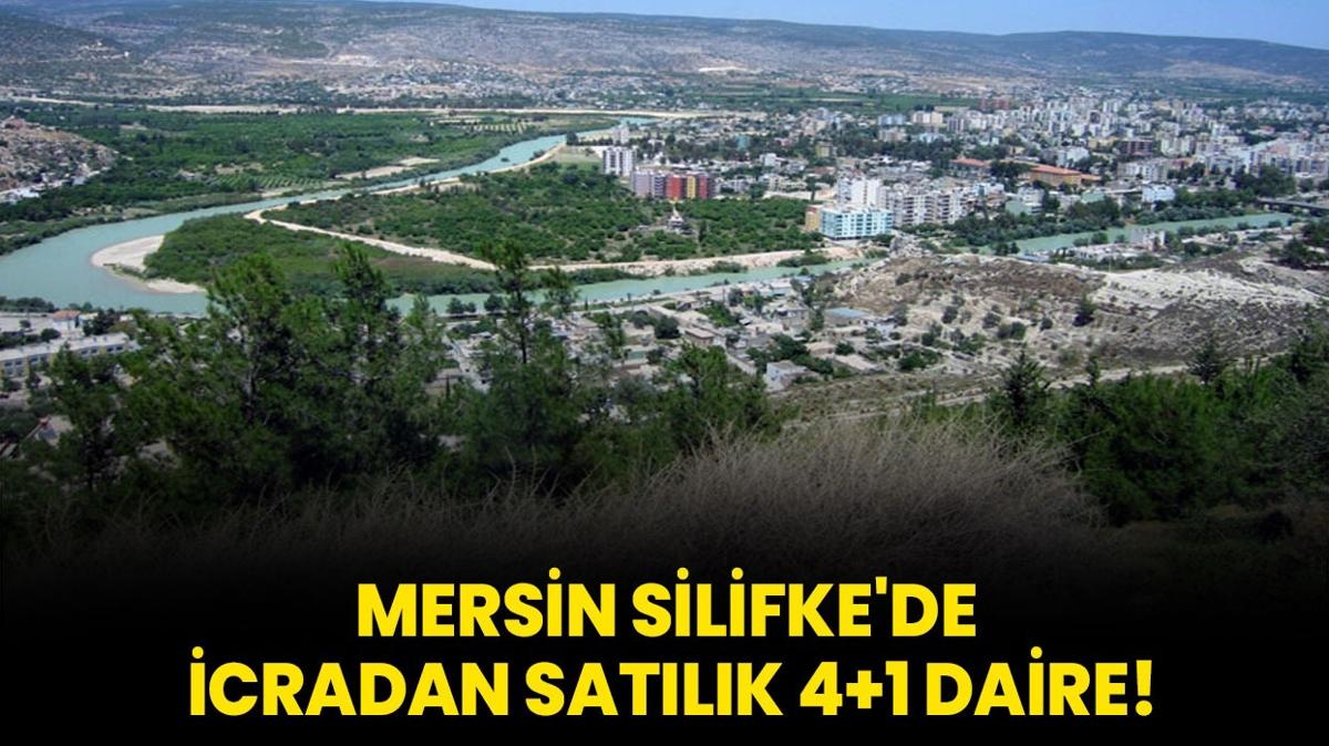Mersin Silifke'de icradan satlk 4+1 daire!