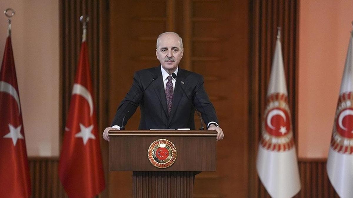 TBMM Bakan Kurtulmu: Dnyann gidiat, mit ederiz ki adaleti esas alanlarn bak asyla ekillensin 