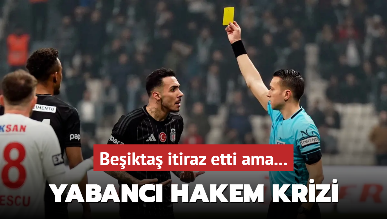 Yabanc hakem krizi kt