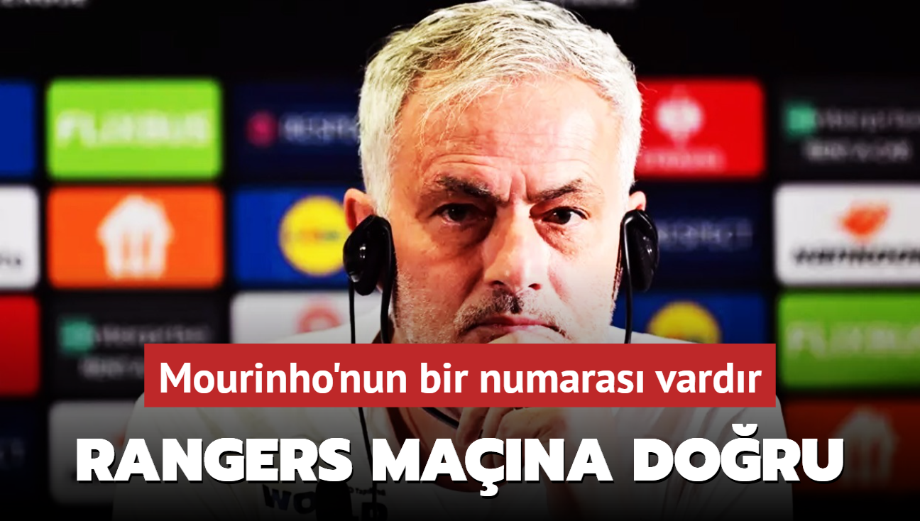 Mourinho'nun bir numaras vardr