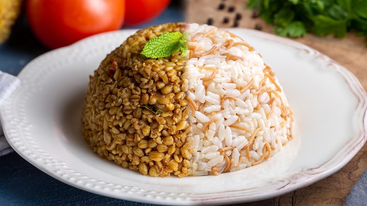 Pirin mi yoksa bulgur pilav m" En salkl olan