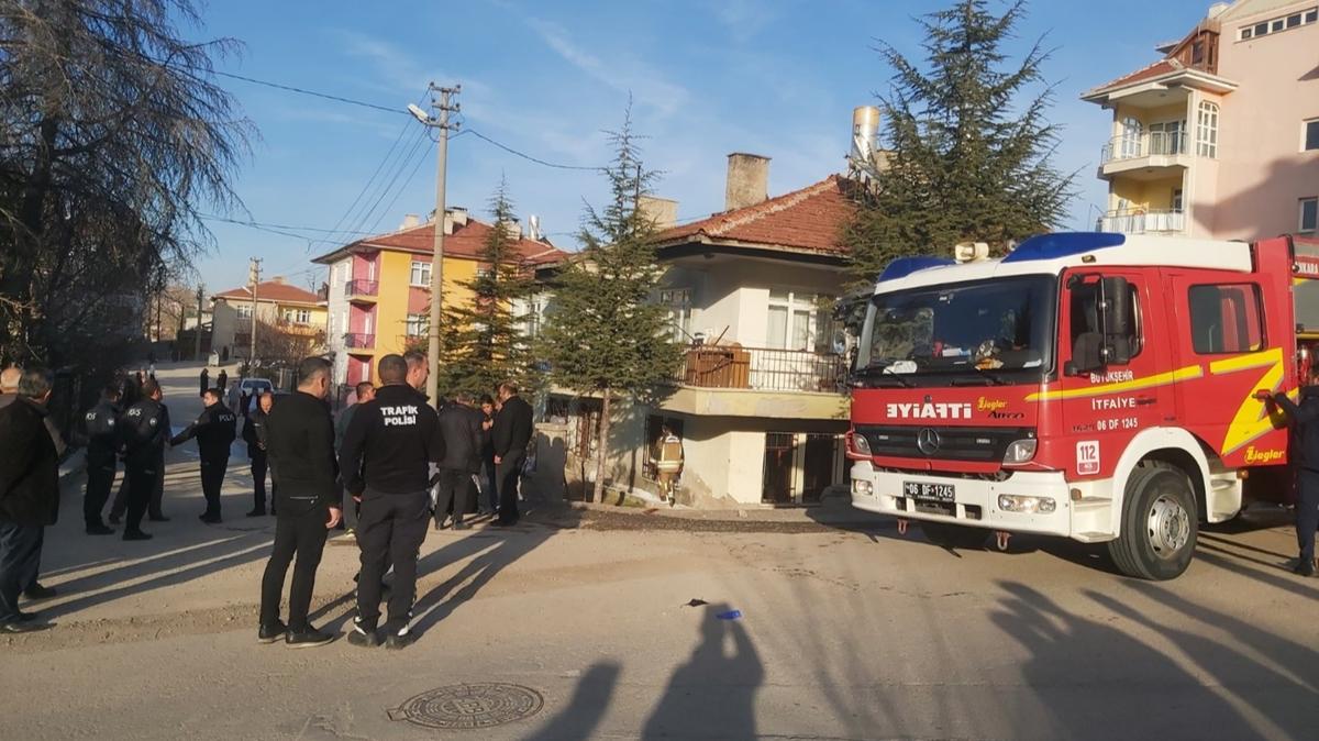 Ankara'da yanan evde anne ve 3 ocuu yaraland