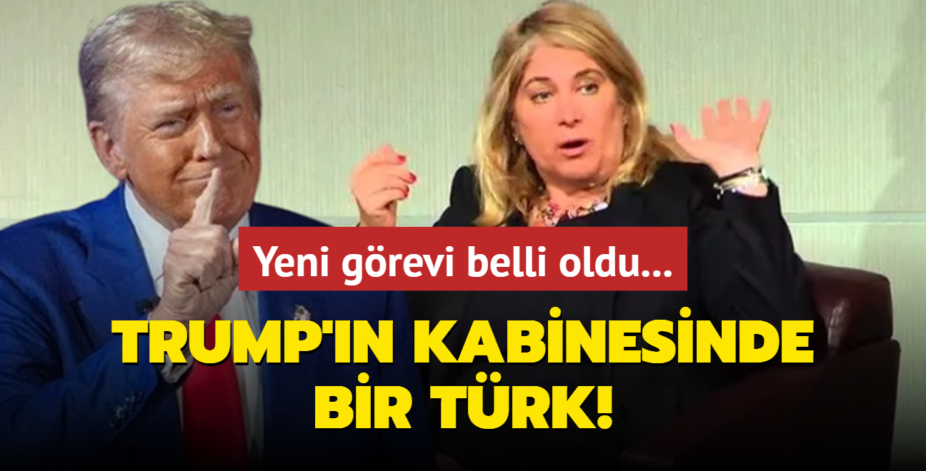 Trump'n kabinesinde bir Trk! Yeni grevi belli oldu