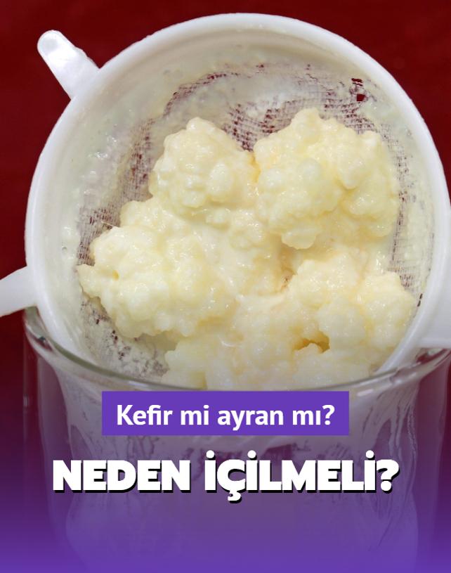 Kefir mi ayran m? Ramazanda kefir neden iilmeli?