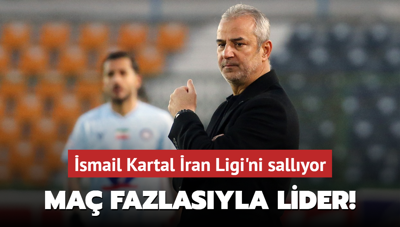 Ma fazlasyla lider! smail Kartal ran Ligi'ni sallyor