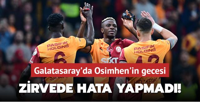 MA SONUCU: Galatasaray 4-0 Antalyaspor