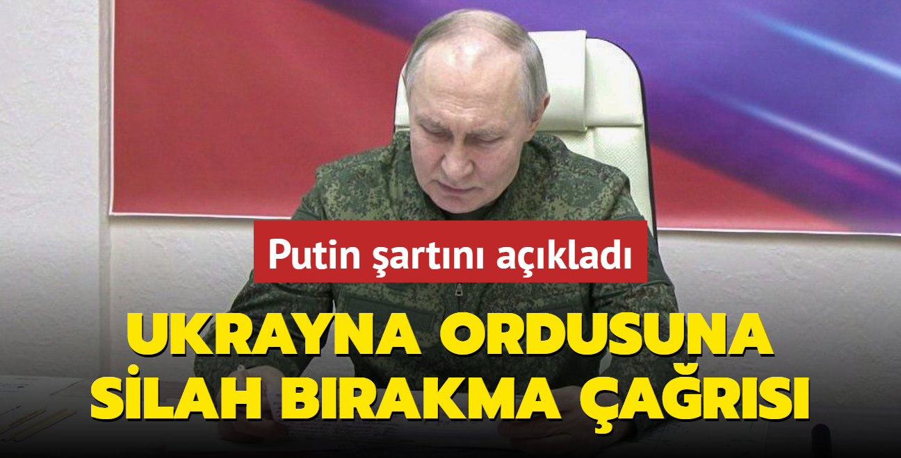 Putin artn aklad... Ukrayna ordusuna silah brakma ars