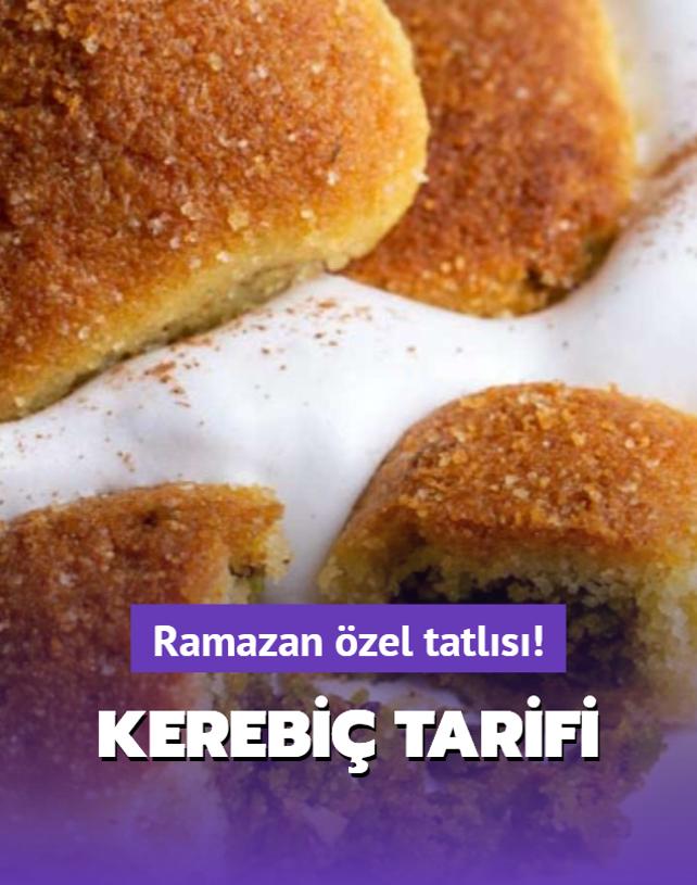 Ramazan zel tatls! Kerebi tatls tarifi! Mersin'in zel lezzeti