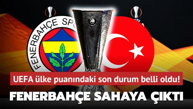 Temsilcimiz Fenerbahe, Avrupa'ya veda etti! UEFA lke puanndaki son durum belli oldu