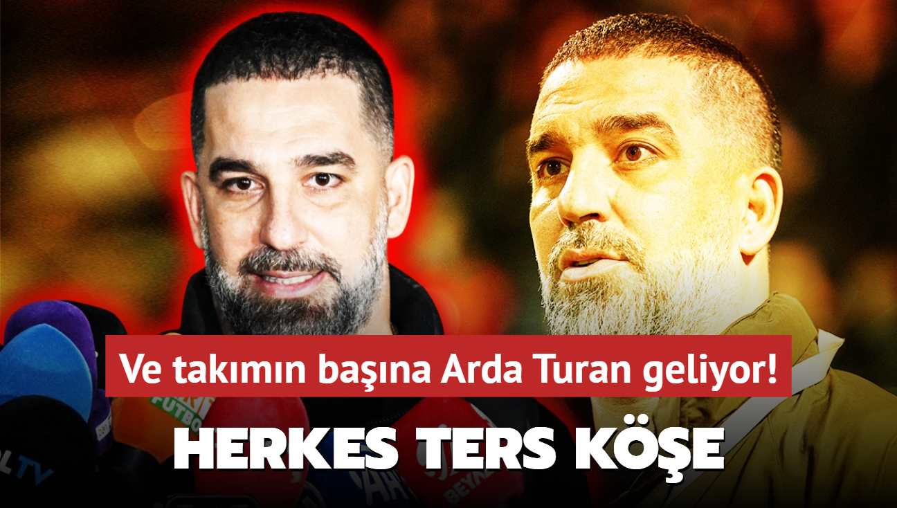 Ve takmn bana Arda Turan geliyor! Byk srpriz: Herkes ters ke