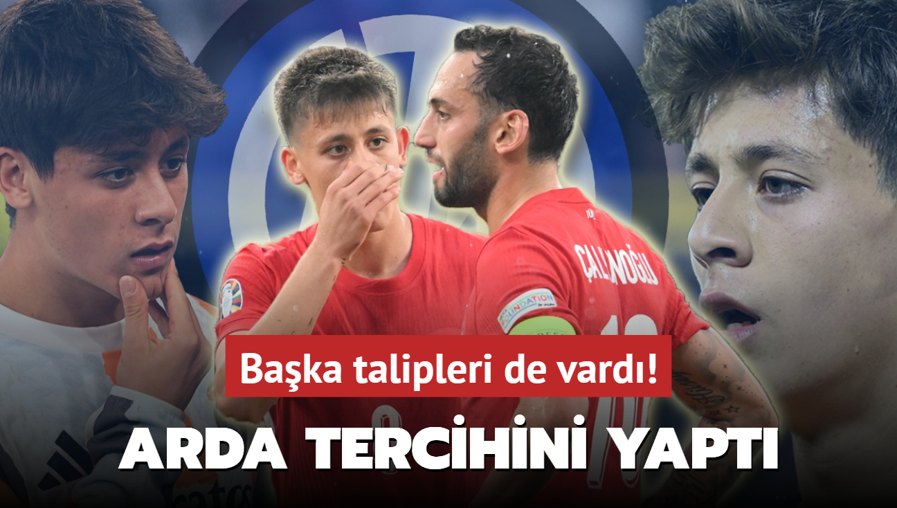 Baka talipleri de vard! Arda Gler'in tercihi Hakan alhanolu'nun yan