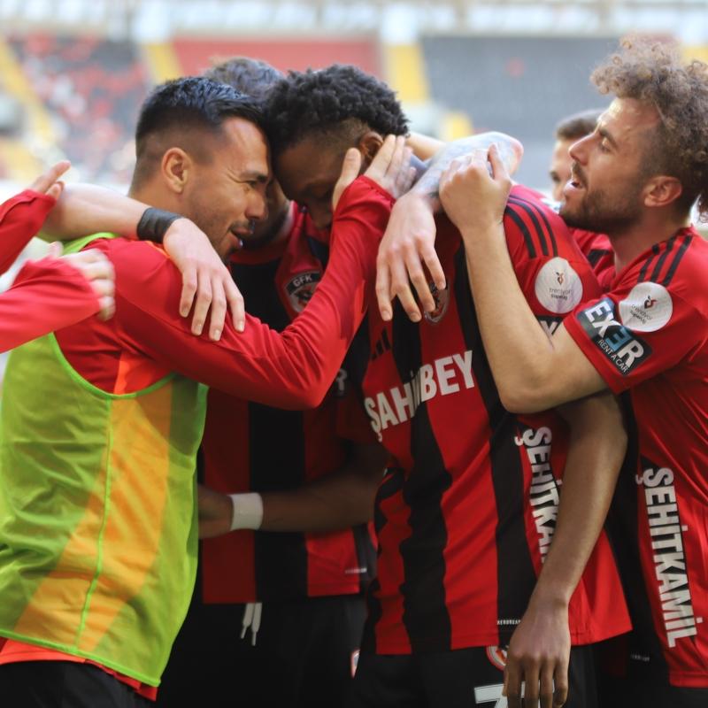 Gaziantep FK evinde tek golle kazand