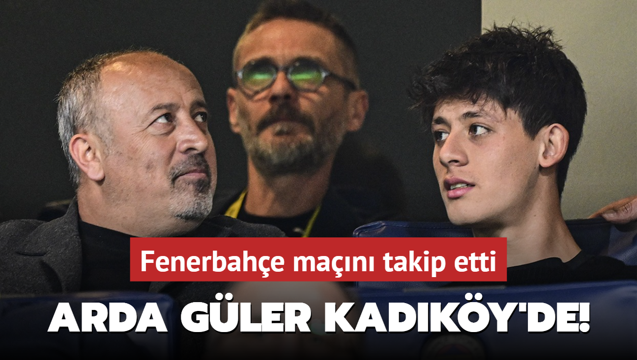 Arda Gler Kadky'de! Fenerbahe man takip etti