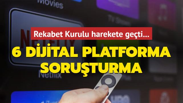 Rekabet Kurulu'ndan Netflix, Disney+, Exxen, BluTV, Amazon ve GAN'e soruturma