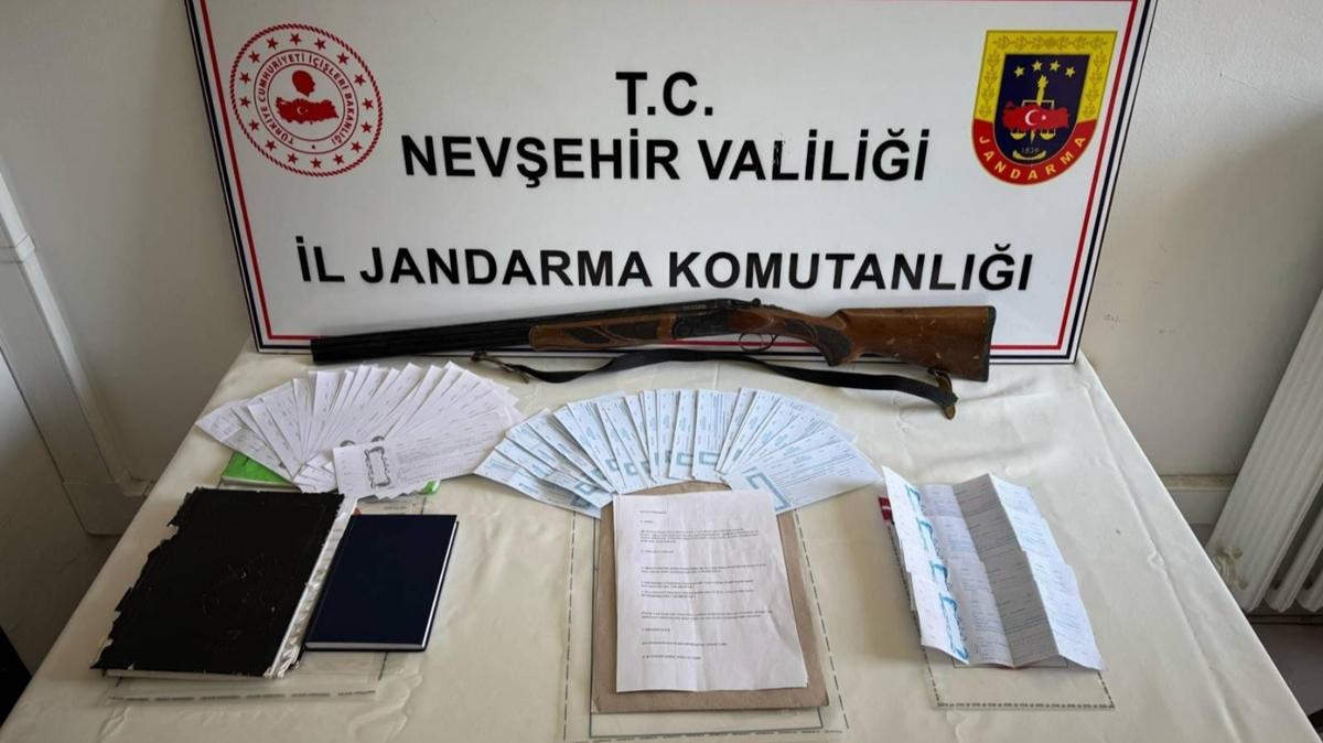 Nevehir'de "tefeci" operasyonu: 3 tutuklama