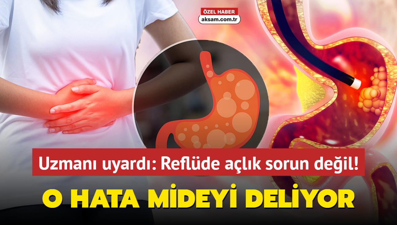 Uzman uyard: Reflde alk sorun deil! O hata mideyi ya deliyor ya yakyor