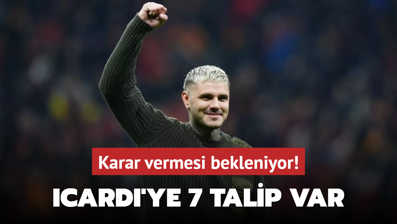 Icardi'ye 2 lkeden 7 talip var