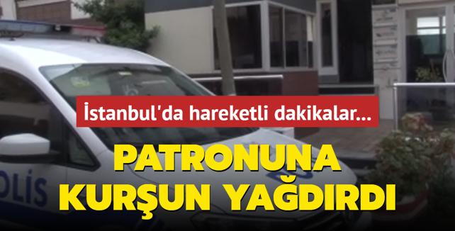 stanbul'da hareketli dakikalar... Patronunun odasna dinleme cihaz yerletirdi, yakalannca patronunu ldrmeye alt