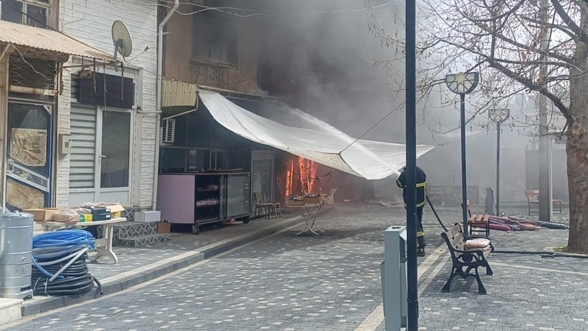 Afyonkarahisar'da dkkan yangn