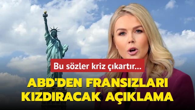 Bu szler kriz kartr... ABD'den Franszlar kzdracak aklama