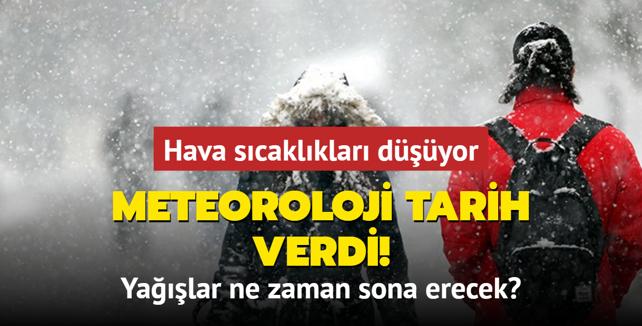 Meteoroloji tarih verdi! Yalar ne zaman sona erecek?