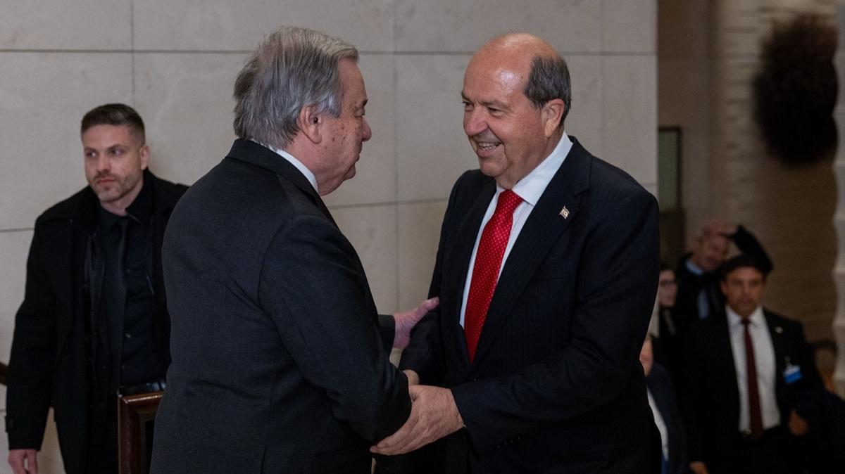 Guterres  ersin tatar kktc fotoraflar resimleri