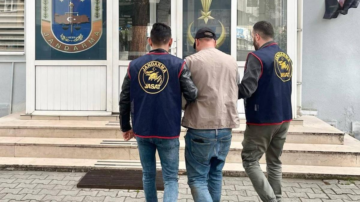 Samsun'da 5 ayr hrszlktan hapis cezas bulunan hkml yakaland