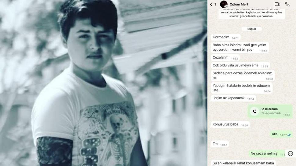 Katil, ldrd gencin telefonundan ailesine mesaj att