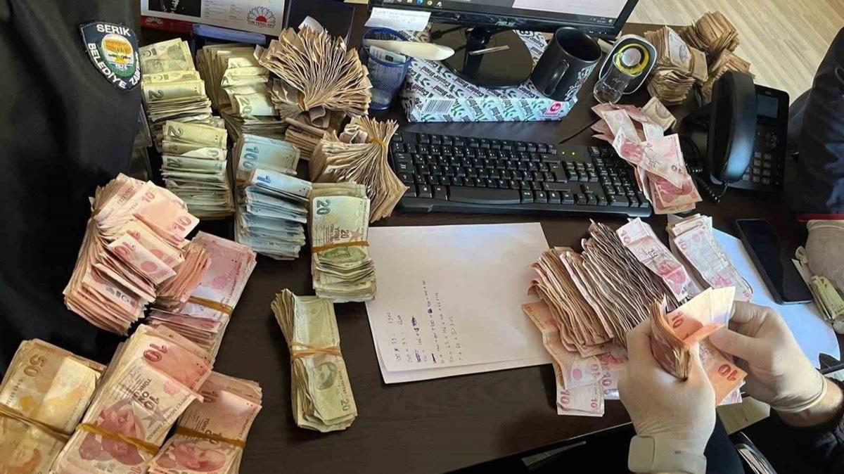 Dilencinin zerinden binlerce lira kt