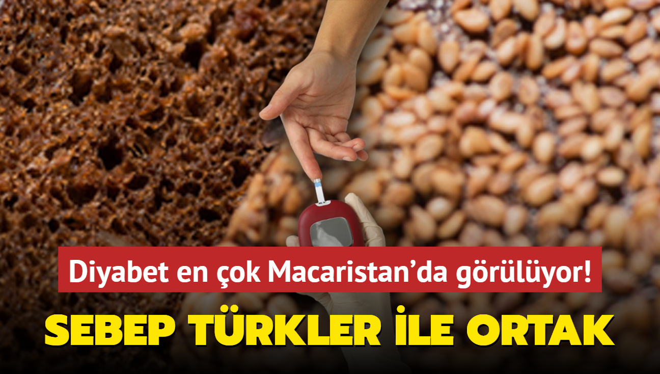 Diyabet en ok Macaristan'da grlyor! Sebep Trkler ile ortak