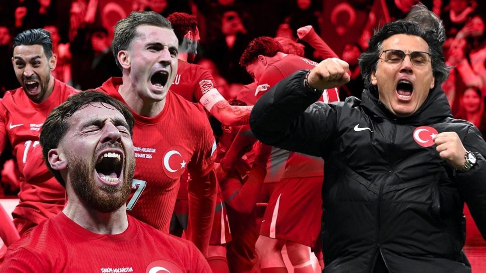 MA SONUCU: Trkiye 3-1 Macaristan