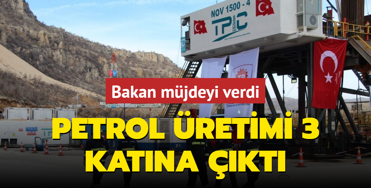 Gabar'da gnlk petrol retimi 80 bin varile ulat