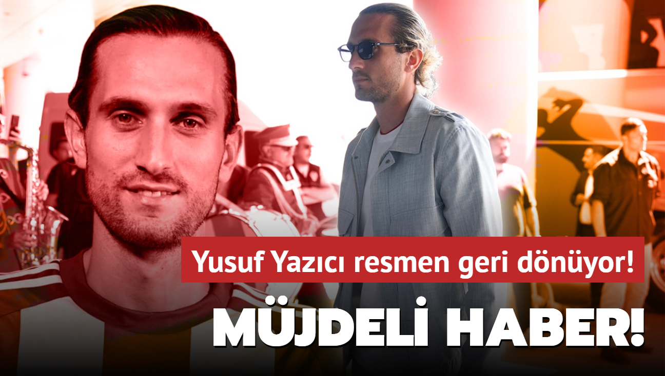 Yusuf Yazc resmen geri dnyor! Beklenen haber sonunda geldi