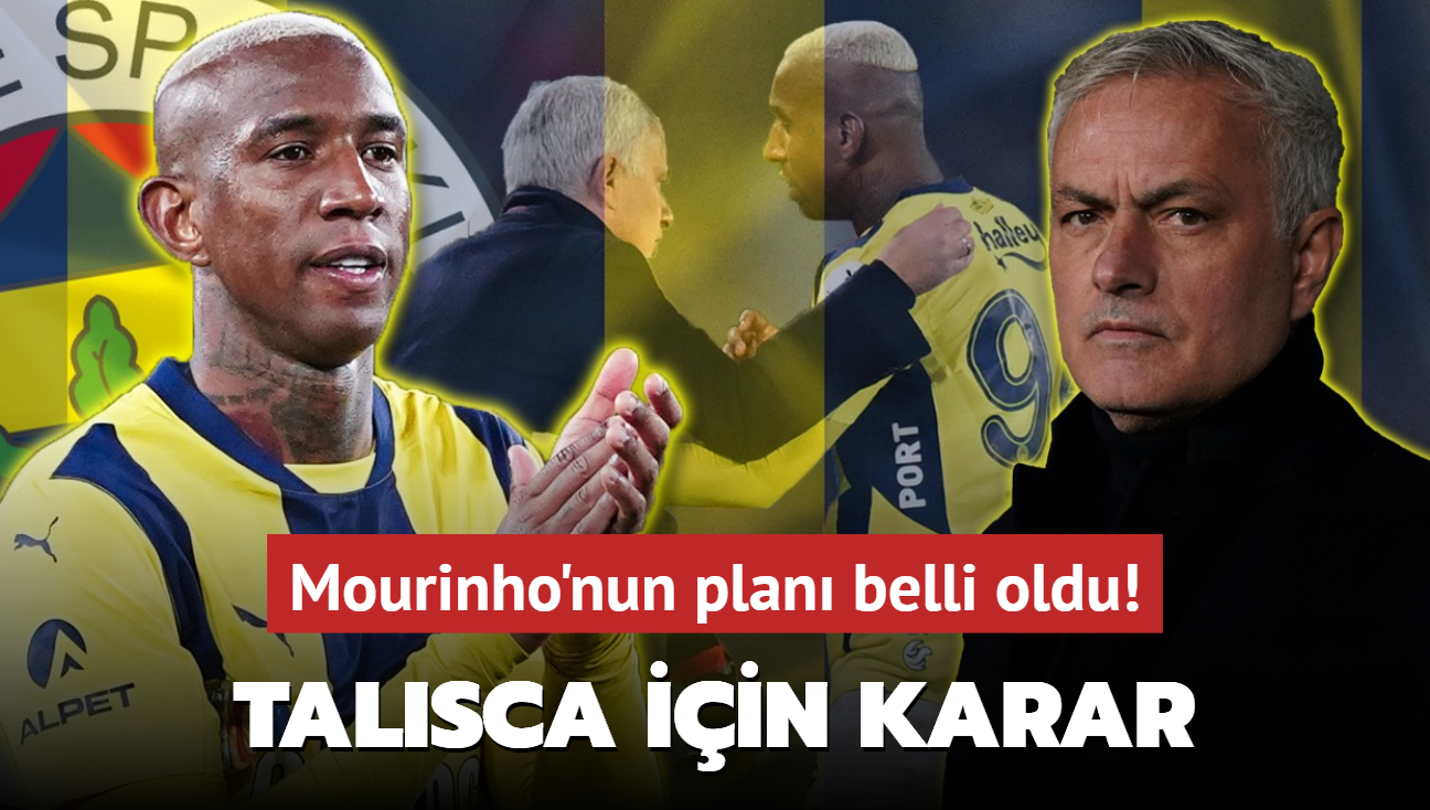 Anderson Talisca iin karar! Jose Mourinho'nun plan belli oldu