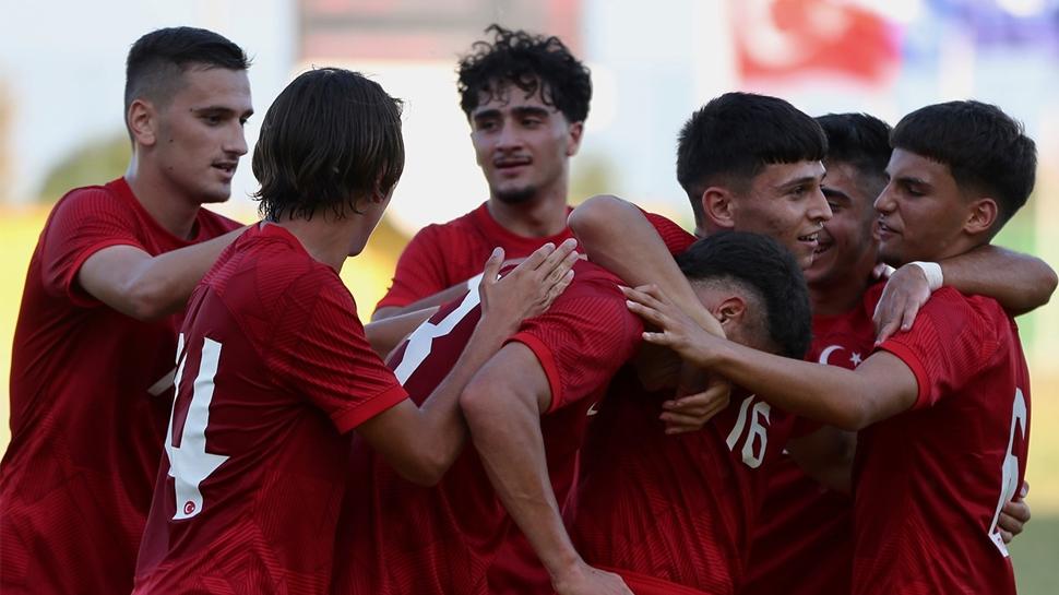 U17 Milli Takım, Çekya ile berabere kaldı