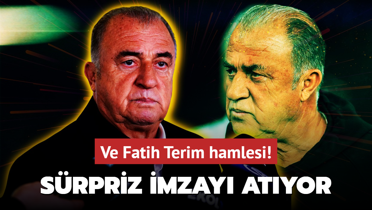 Ve Fatih Terim hamlesi! Srpriz imzay atyor: Resmen harekete getiler