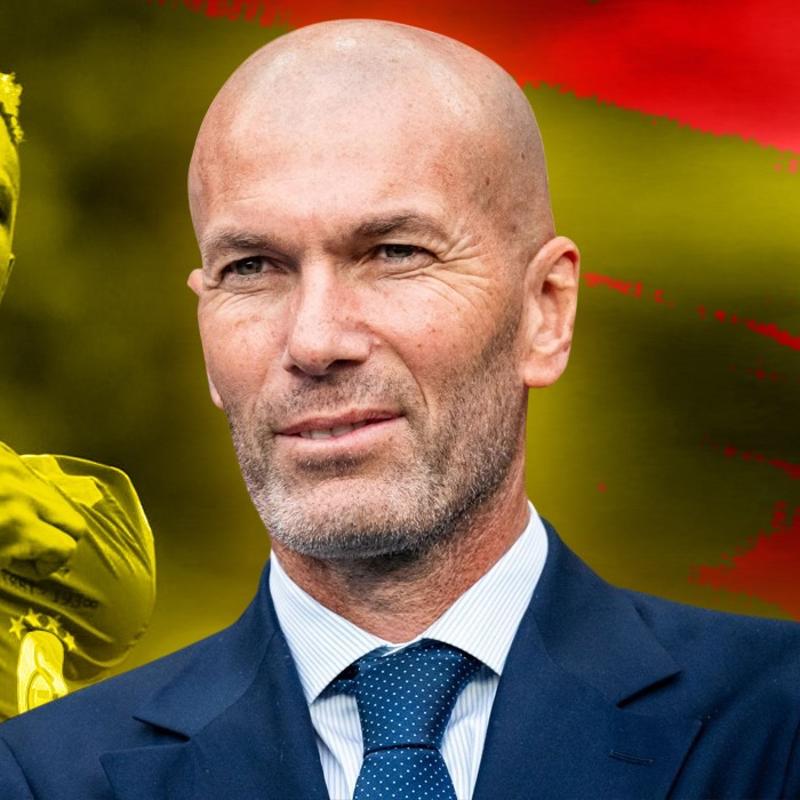 Ve takımın yeni hocası Zinedine Zidane! Victor Osimhen ile buluşacaklar