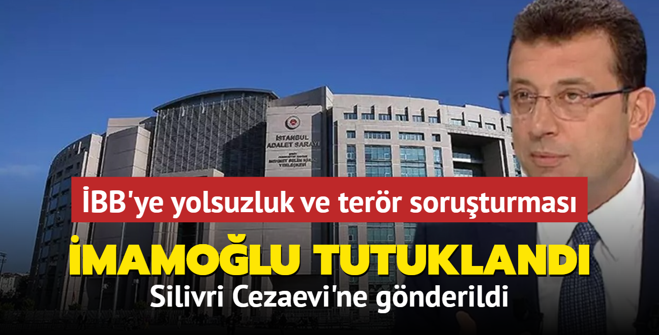 Yolsuzluktan tutuklanan Ekrem mamolu Silivri Cezaevi'ne gnderildi