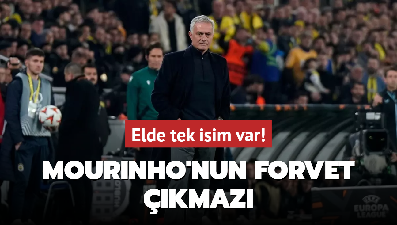 Mourinho'nun forvet kmaz