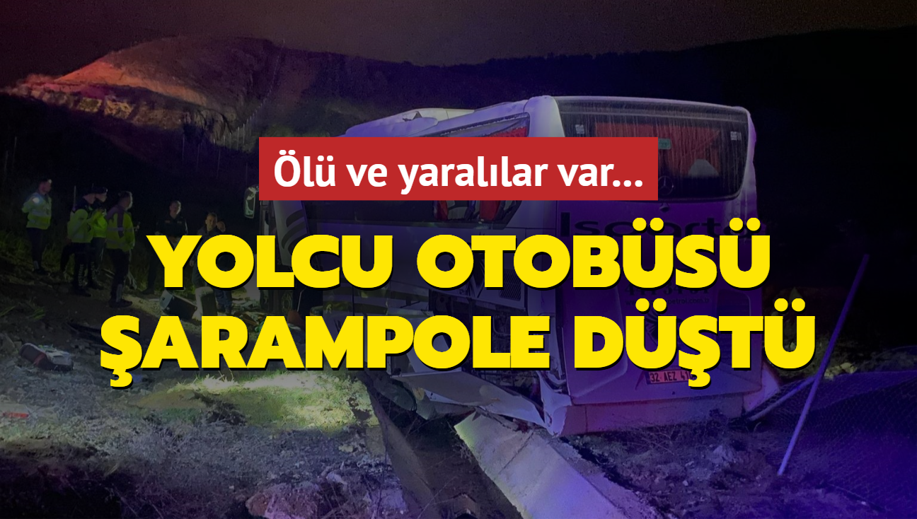 Yolcu otobs arampole dt! l ve yarallar var...