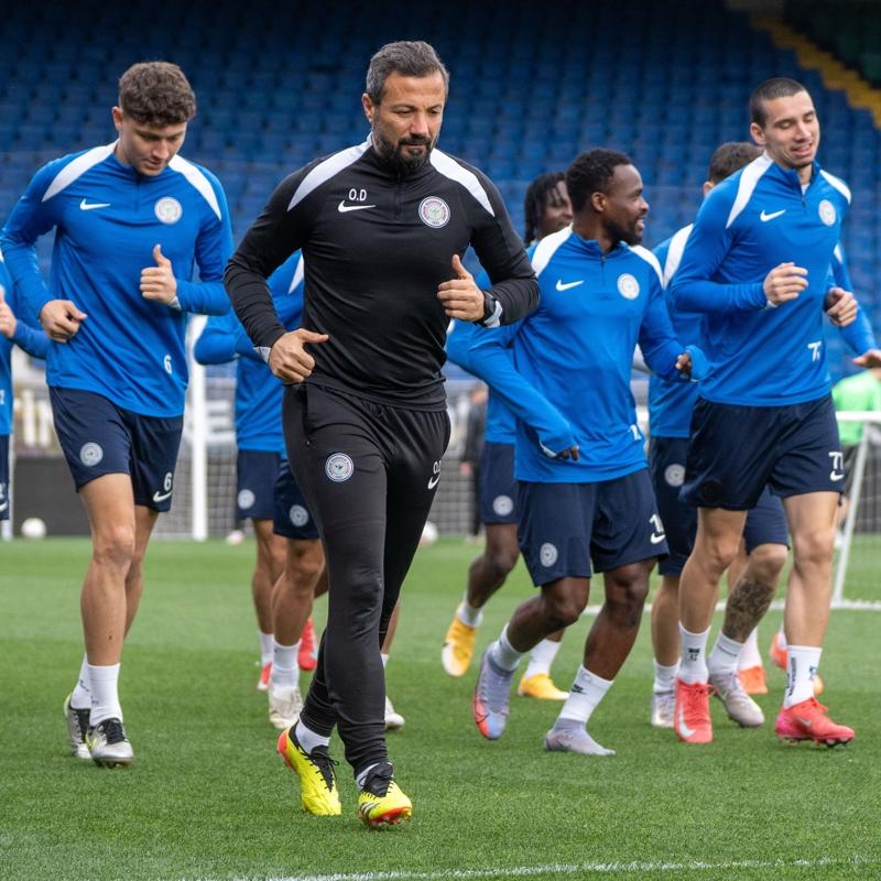 aykur Rizespor'da Sivasspor ma mesaisi tam gaz sryor