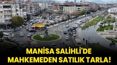 Manisa Salihli'de mahkemeden satlk tarla!