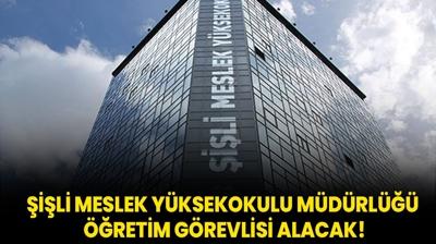 stanbul ili Meslek Yksekokulu Mdrl retim Grevlisi alacak!