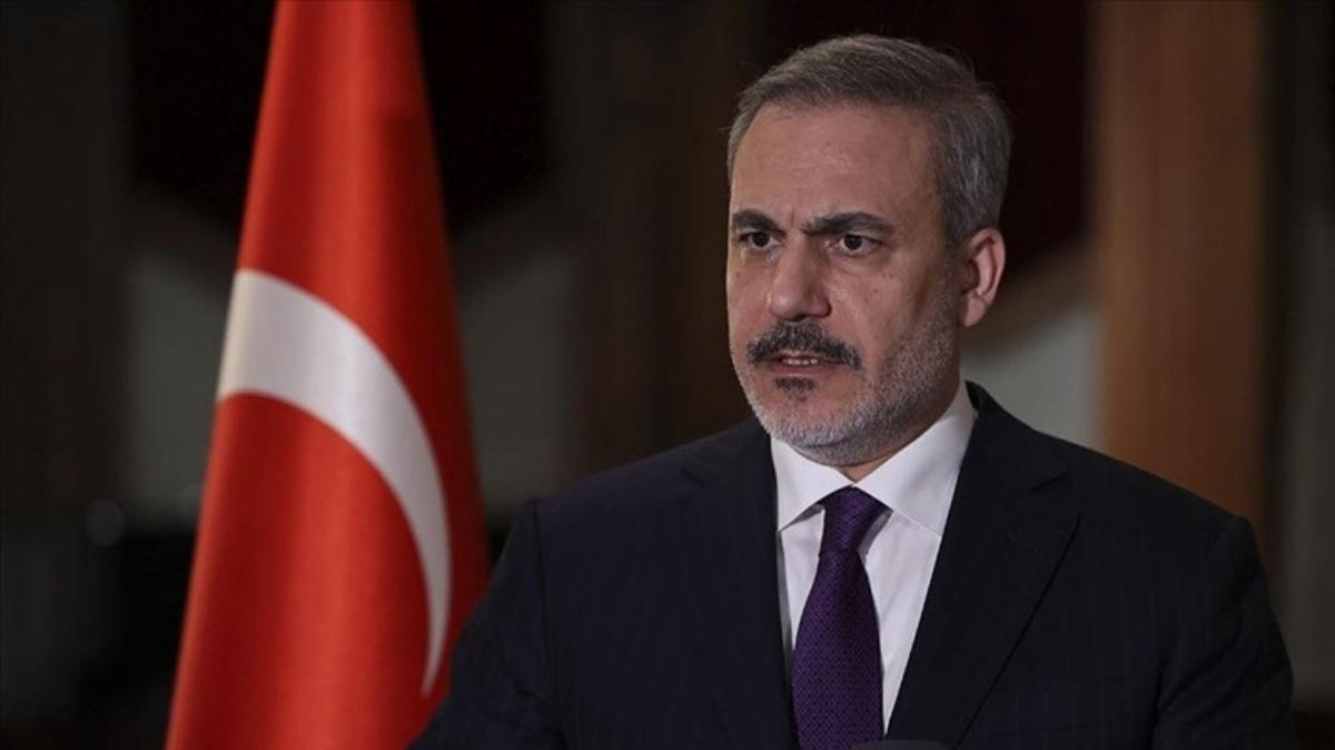 Bakan Fidan Reuters'a rportaj verdi: Suriye'de srail ile kar karya gelmek istemiyoruz