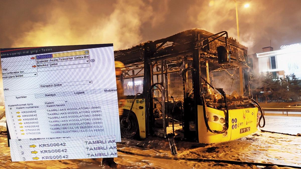 'kma balata'l  vurgun savclkta! ETT otobsleri bu yzden yand, kaza yapt!