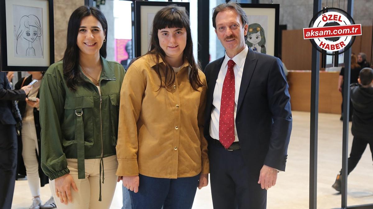 Otizmli sanat Ceren'den otizmlilere destek